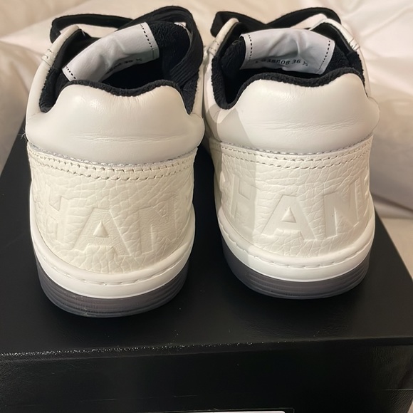 ‼️SOLD‼️ Chanel Logo Sneakers 36.5 - Picture 12 of 13